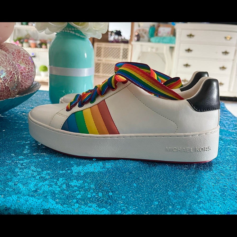 Rainbow/Pride Michaels Kors Shoes/Sneakers - Picture 4 of 6